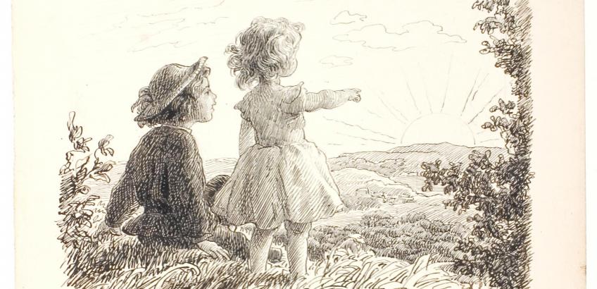 Lorenz Frølich (1848) - Overblik, opdagelse af det kendte (SMK, Public Domain)